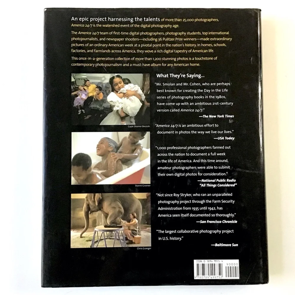 America 24/7 Hardcover Coffee Table Book DK Publishing Photography Images Life